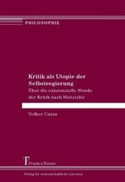 Cover von Kritik als Utopie der Selbstregierung