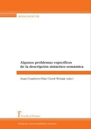 Cover von Algunos problemas específicos de la descripción sintáctico-semántica
