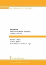 Cover von Lesarten