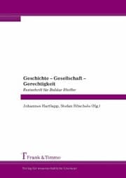 Cover von Geschichte - Gesellschaft - Gerechtigkeit