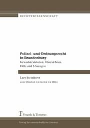 Cover von Polizei- und Ordnungsrecht in Brandenburg