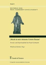 Cover von 'Mach in mir deinem Geiste Raum' - Poesie und Spiritualität bei Paul Gerhardt