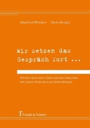 Cover von Wir setzen das Gespräch fort ...