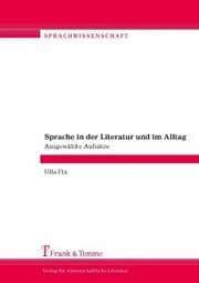 Cover von Sprache in der Literatur und im Alltag