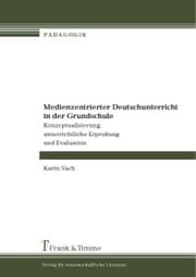 Cover von Medienzentrierter Deutschunterricht in der Grundschule