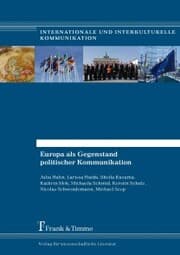 Cover von Europa als Gegenstand politischer Kommunikation