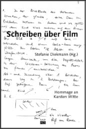 Cover von Schreiben über Film