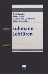 Cover von Luhmann Lektüren