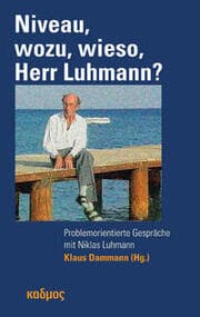 Cover von Niveau, wozu, wieso, Herr Luhmann?