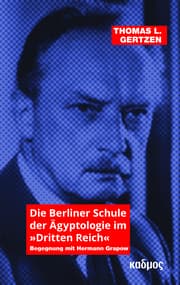 Cover von Die Berliner Schule der Ägyptologie im 'Dritten Reich'