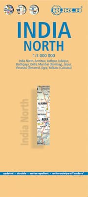 Cover von India North, Nordindien, Borch Map