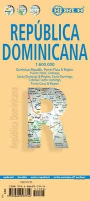Cover von Dominican Republic, Dominikanische Republik, Borch map