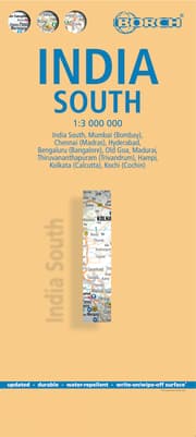Cover von India South, Südindien, Borch Map