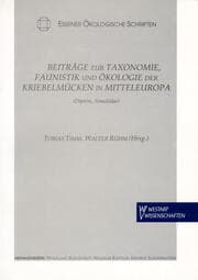 Cover von Beiträge zur Taxonomie, Faunistik und Ökologie der Kriebelmücken in Mitteleuropa (Diptera, Simuliidae)
