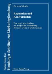 Cover von Reputation und Kaufverhalten