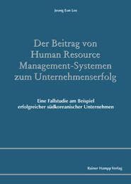 Cover von Der Beitrag von Human Resource Management-Systemen zum Unternehmenserfolg