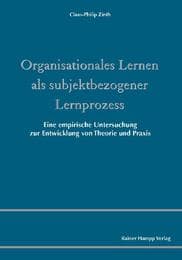 Cover von Organisationales Lernen als subjektbezogener Lernprozess