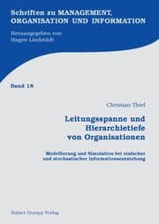 Cover von Leitungsspanne und Hierarchietiefe von Organisationen