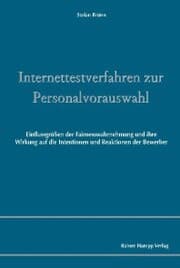 Cover von Internettestverfahren zur Personalauswahl