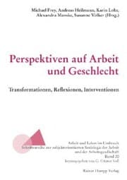 Cover von Perspektiven auf Arbeit und Geschlecht