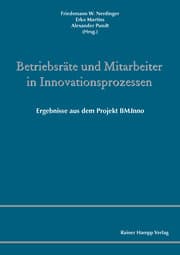 Cover von Betriebsräte und Mitarbeiter in Innovationsprozessen
