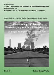 Cover von Outsourcing: Effekte auf Beschäftigung und Arbeitsbeziehungen