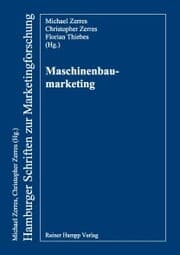 Cover von Maschinenbaumarketing
