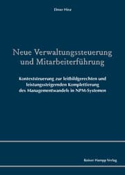 Cover von Neue Verwaltungssteuerung und Mitarbeiterführung