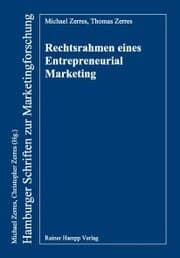 Cover von Rechtsrahmen eines Entrepreneurial Marketing