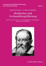 Cover von Mediation und Verhandlungsführung