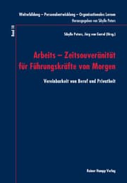 Cover von Arbeits - Zeitsouveränität für Führungskräfte von Morgen