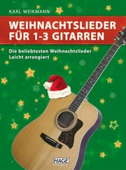 Cover von Weihnachtslieder für 1-3 Gitarren