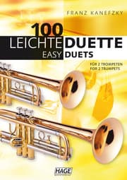 Cover von 100 leichte Duette für 2 Trompeten