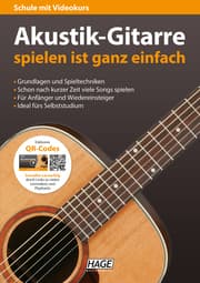 Cover von Akustik-Gitarre spielen ist ganz einfach