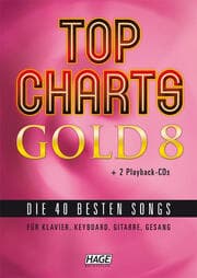 Cover von Top Charts Gold 8