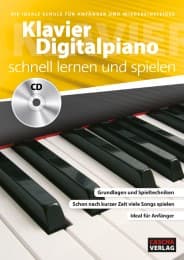 Cover von Klavier / Digitalpiano - schnell lernen und spielen