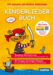 Cover von Kinderliederbuch für Gesang, Blockflöte und Gitarre in einfachen Tonarten