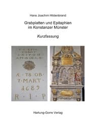 Cover von Grabplatten und Epitaphien im Konstanzer Münster