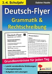 Cover von Deutsch-Flyer Rechtschreibung & Grammatik