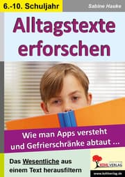 Cover von Alltagstexte erforschen