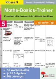 Cover von Mathe-Basics-Trainer / Klasse 5