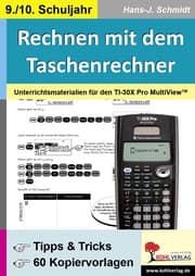 Cover von Rechnen mit dem Taschenrechner - 9./10.Schuljahr