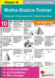 Cover von Mathe-Basics-Trainer / Klasse 10