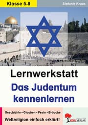 Cover von Lernwerkstatt Das Judentum kennenlernen