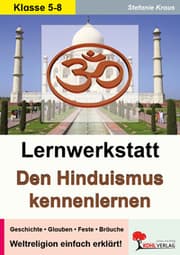 Cover von Lernwerkstatt Den Hinduismus kennenlernen