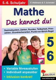 Cover von Mathe - Das kannst du! / Klasse 5-6
