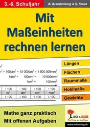 Cover von Mit Maßeinheiten rechnen lernen