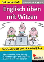 Cover von Englisch üben mit Witzen