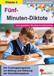 Cover von Fünf-Minuten-Diktate / Klasse 4