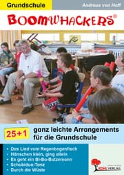 Cover von Boomwhackers - 25 + 1 ganz leichte Arrangements für die Grundschule